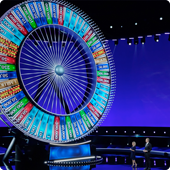 Spinning wheel on the Wheel of Fortune