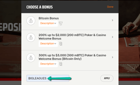 How to Claim Bonus on Ignition Casino App