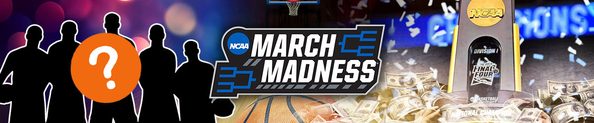 Who Wins March Madness, Question Mark,  March Madness Logo