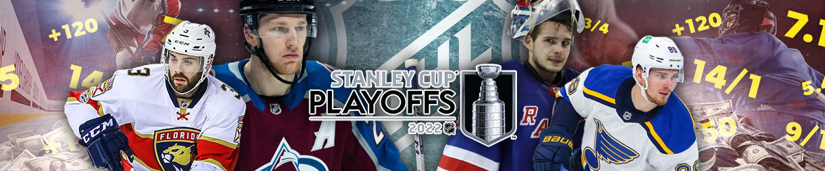 Stanley Cup Playoffs logo, odds, NHL players