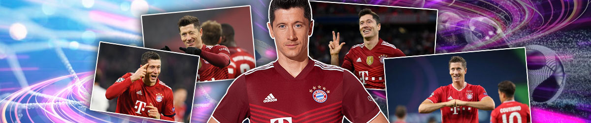 Robert Lewandowski Image Collage