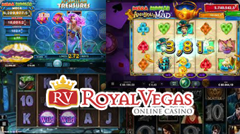 Progressive Jackpots Available on Royal Vegas Casino