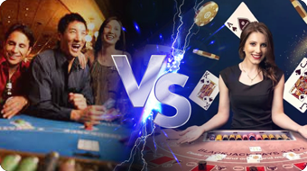 Real Games VS Live Casino Games