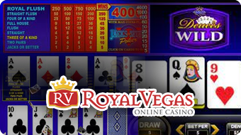 Video Poker Options on Royal Vegas Online Casino