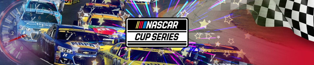 nascar cup series graphic centered, auto racing and nascar generic background