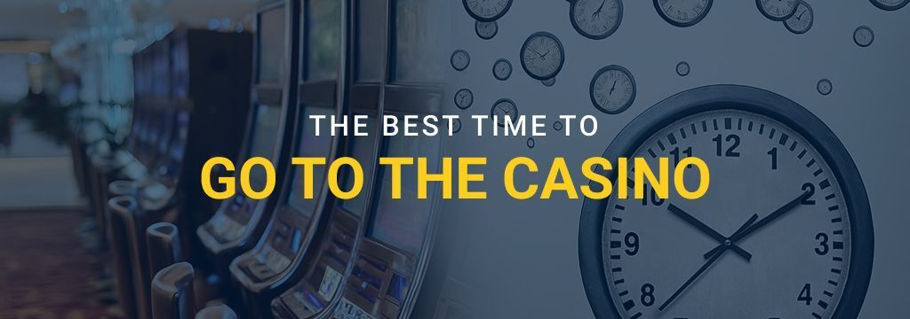Clock and casino side by side image