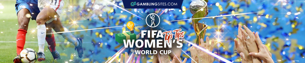 FIFA Women's World Cup Logo, Holding Up Soccer Trophy