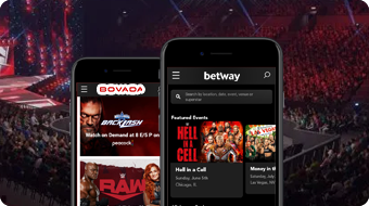 Bovada Betting Displayed on Phone, Betway Betting Displayed on Phone