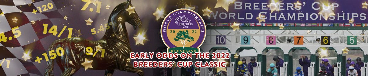 Breeders' Cup Classic logo, Early Odds for the 2022 Breeders' Cup, horse starting gate