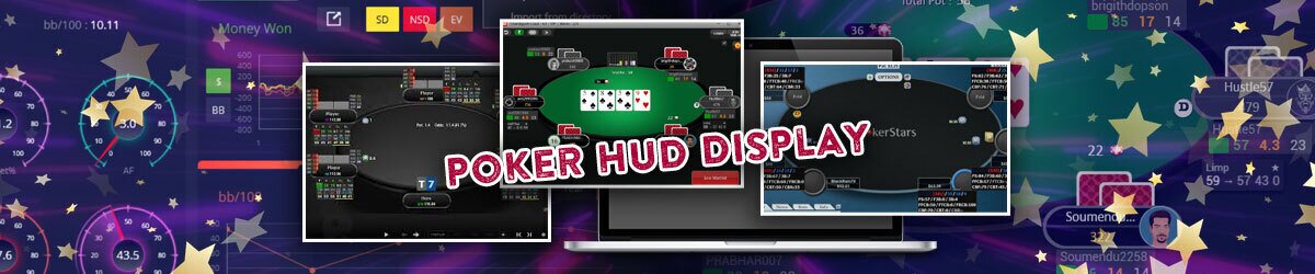 Poker HUD displays