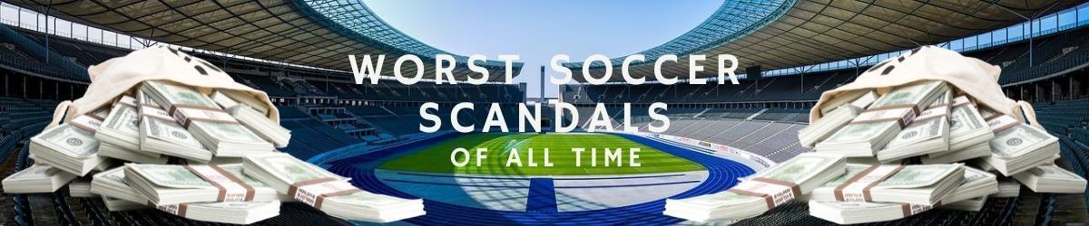 Worst Soccer Scandals of All Time, Generic soccer field, pools of cash
