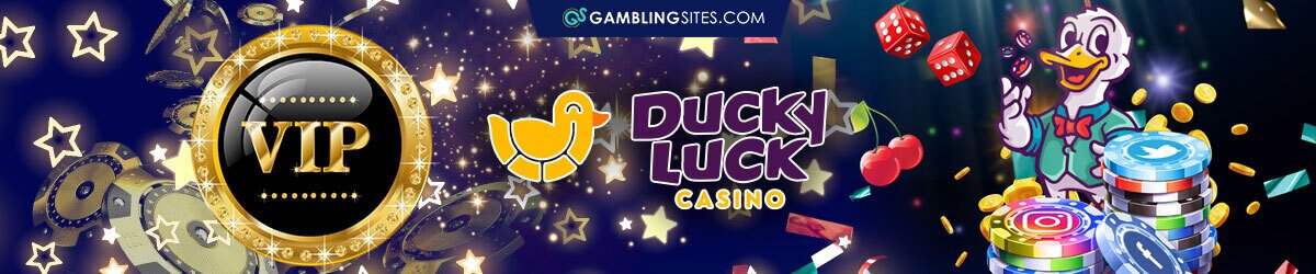 VIP on Ducky Luck, Ducky Luck Mascot, Stack of Casino Chips