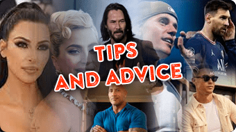 Tips and Advice, Kim Kardashian, Lady Gaga, The Rock, Justin Bieber