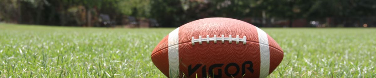 football image on grass