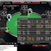 Poker HUD with detail frame