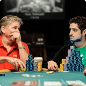 People slow playing at poker