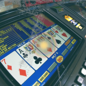 Video poker machine