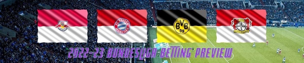 2022-23 Bundesliga Betting Preview, German flags for different teams