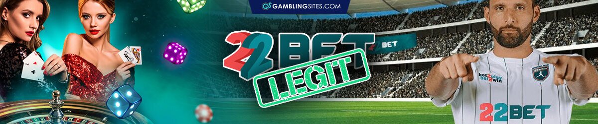 22Bet Logo With Legit Green Stamp