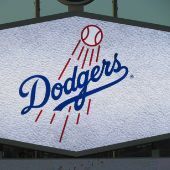 Dodgers billboard logo