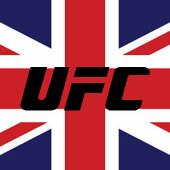 British flag with UFC logo