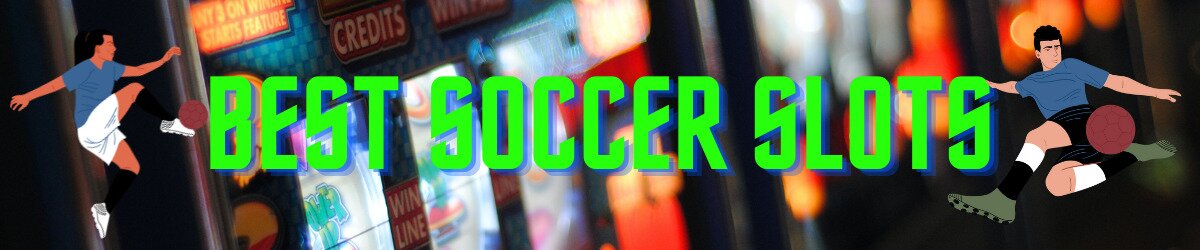 Best Soccer Slots, Slot Machines, Silhouette of soccer players