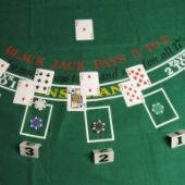 Blackjack table
