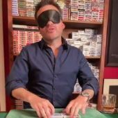 Someone blindfolded