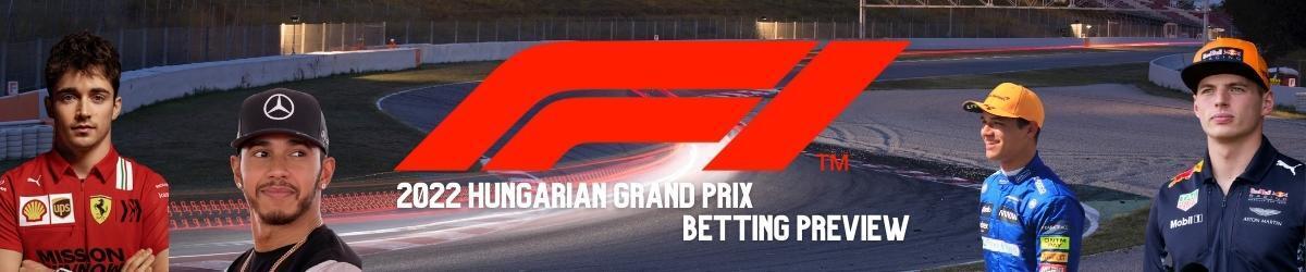 F1 logo, 2022 Hungarian Grand Prix Betting Preview with F1 drivers