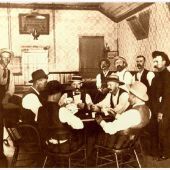 Saloon poker table