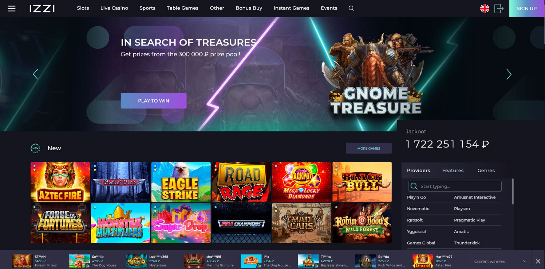 Izzi Casino Review - $3,000 Welcome Bonus + 500 Free Spins
