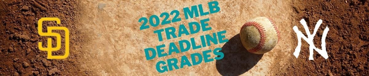 2022 MLB Trade Deadline, San Diego Padres and New York Yankees logo