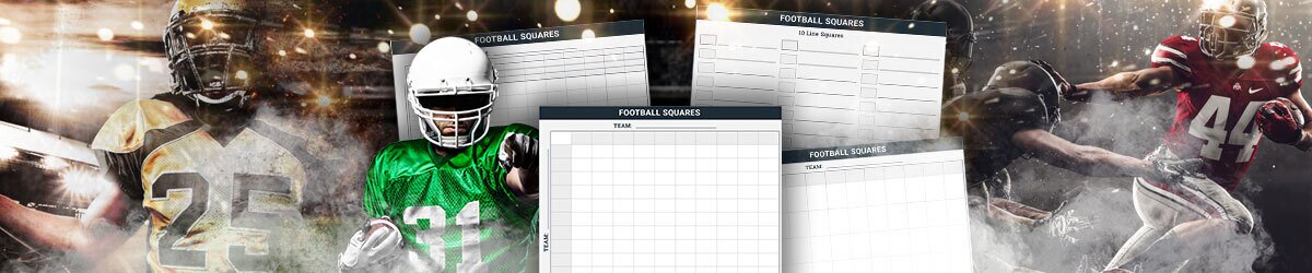 6 Free Printable Football Squares Templates You Can Download