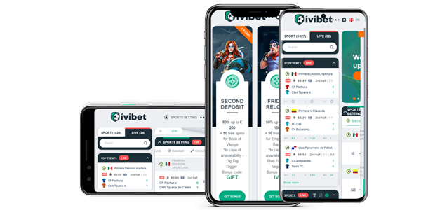 Ivibet Displayed on Mobile Devices