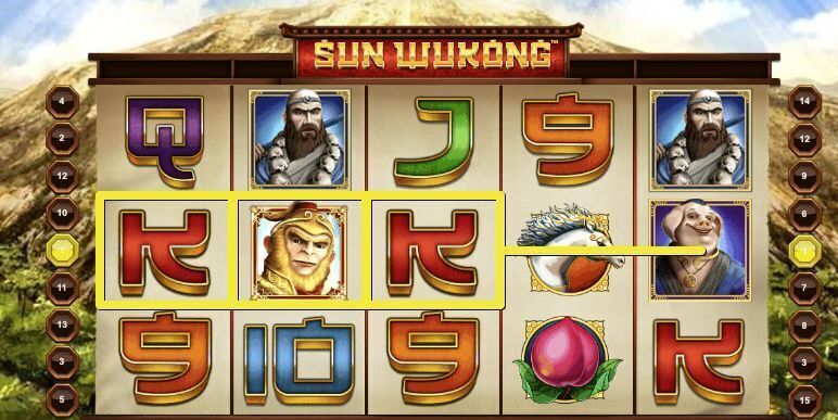 Sun Wukong Slot Screenshot
