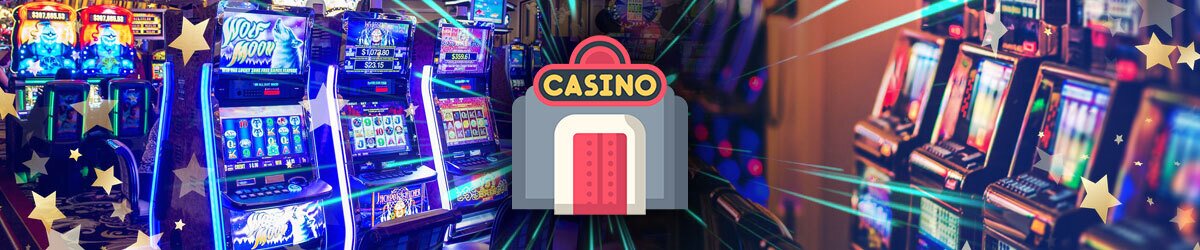 Casino Floor With Slot Machines