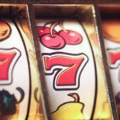 Graphique de machine à sous de 7s