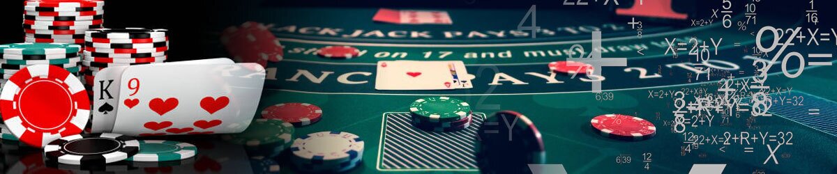 Baccarat casino game with chips/cards while using the martingale system