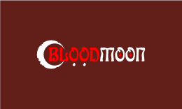 Logo on Color - blood moon casino
