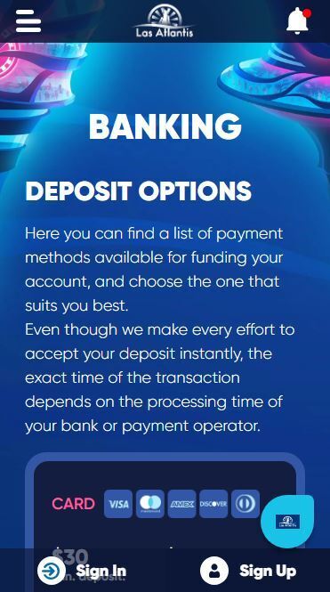las atlantis mobile banking