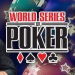 2023 WSOP Odds with poker players Justin "ZeeJustin" Bonomo and Michael "SirWatts" Watson surrounding by cards and chips