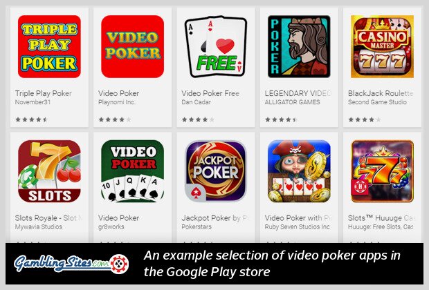 Video Poker Game Apps on the Google Play Store