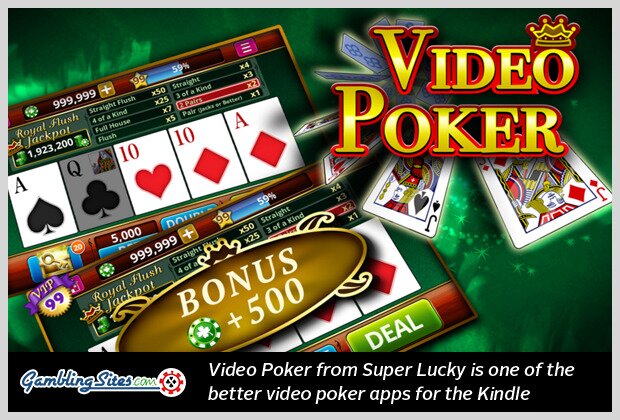 Video Poker options for Kindle Fire