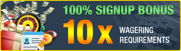 100% Signup Bonus