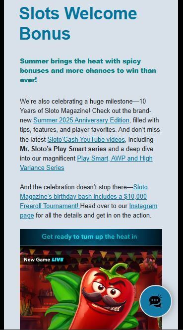 sloto cash welcome bonus mobile 1