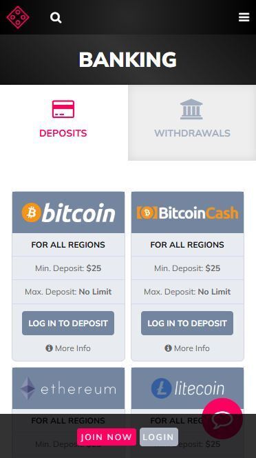 slotsandcasino mobile banking