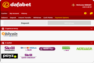 Dafabet Sign Up Step 2