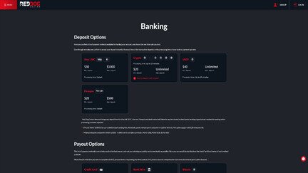 red-dog-review-banking