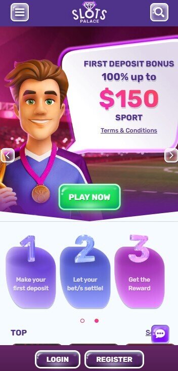 slots paradise mobile homepage