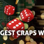 Best Craps Wins Ever Won with images of craps board, money and dice